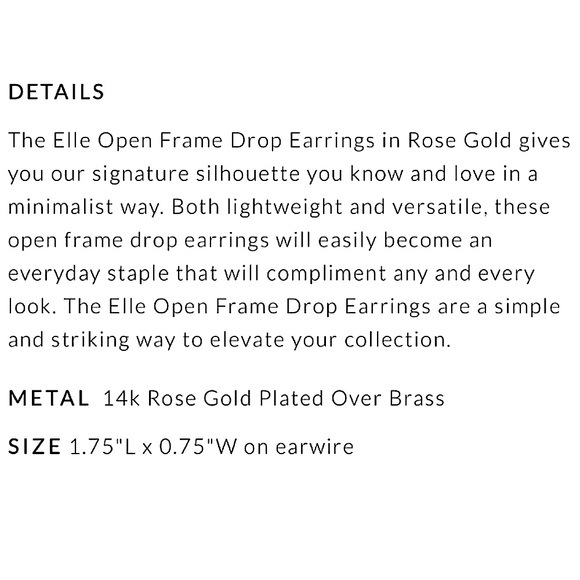 NEW Kendra Scott Open Frame Statement Earrings - Picture 3 of 10